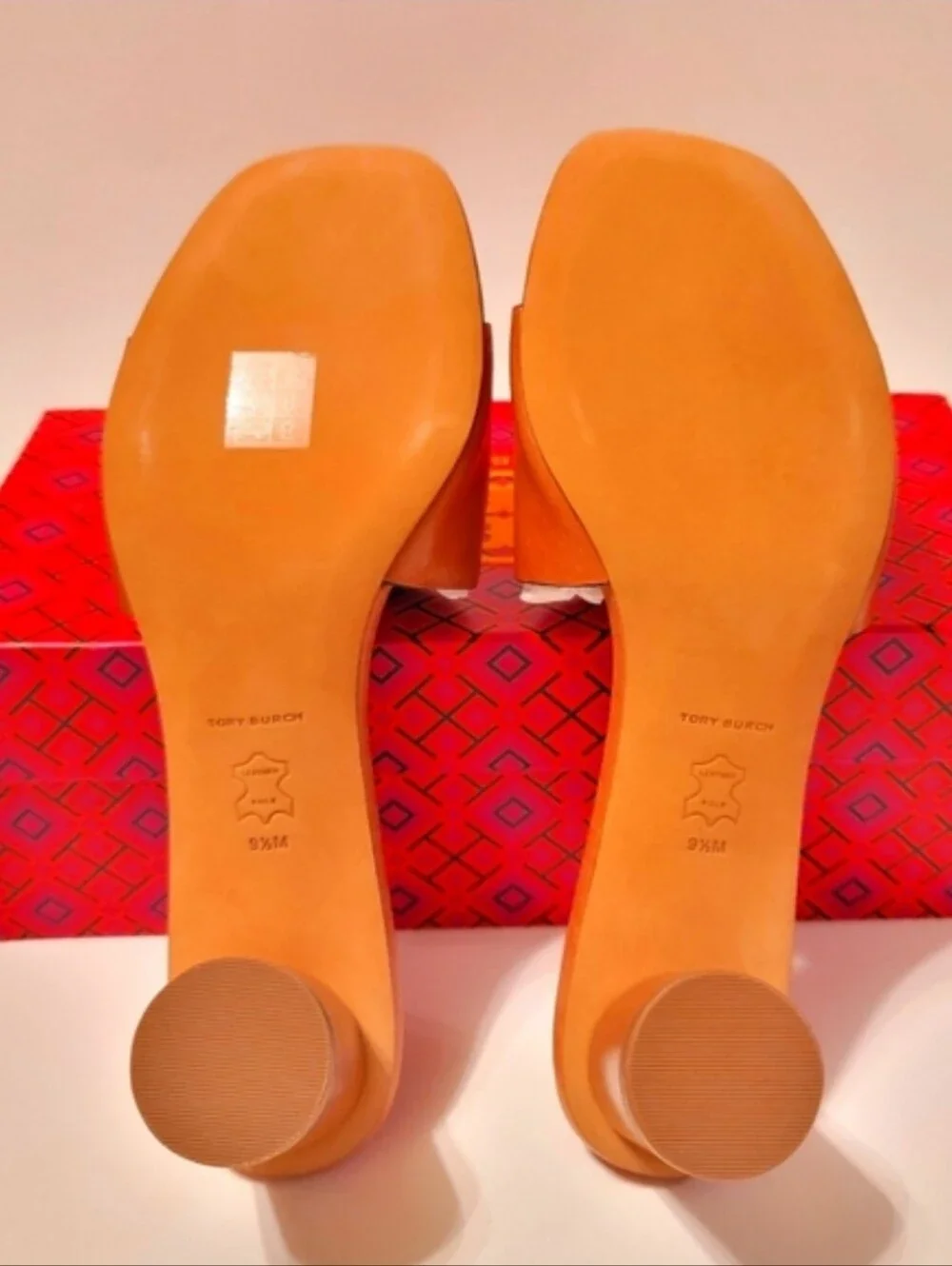 NWT Tory Burch Ines Heeled Mule, Size 9.5